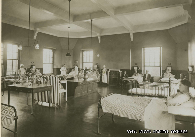 Olding ward, London Chest Hospital, c.1925